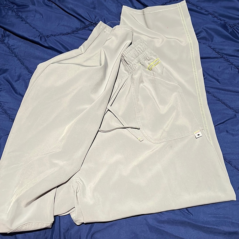 3x light grey scrub pants. Brand new